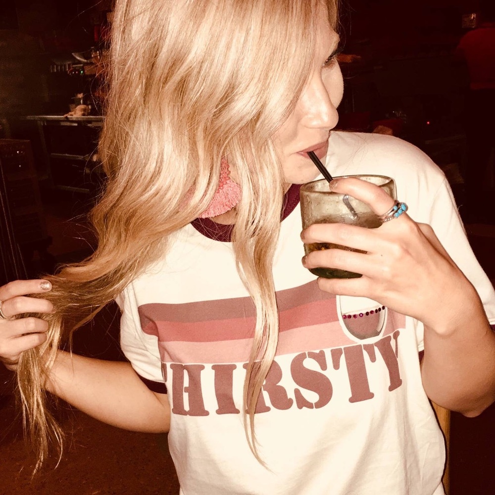 🆕 Thirsty Wine Graphic Tee